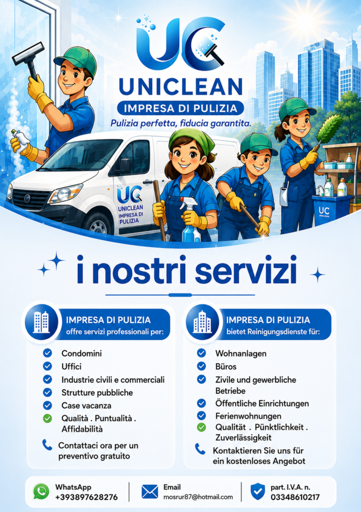 Impresa di pulizie bolzano